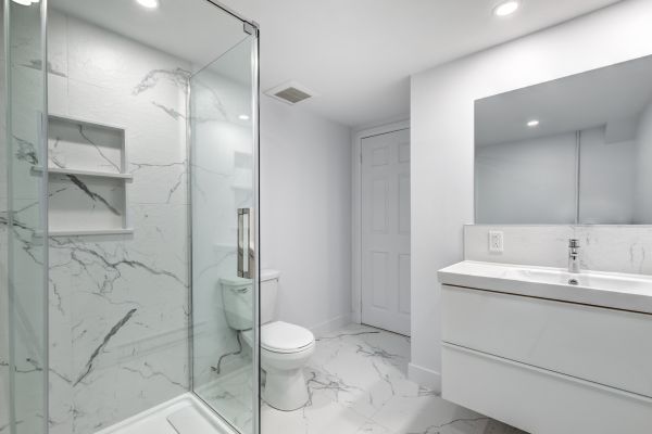 Basement Bathroom Construction in Aurora