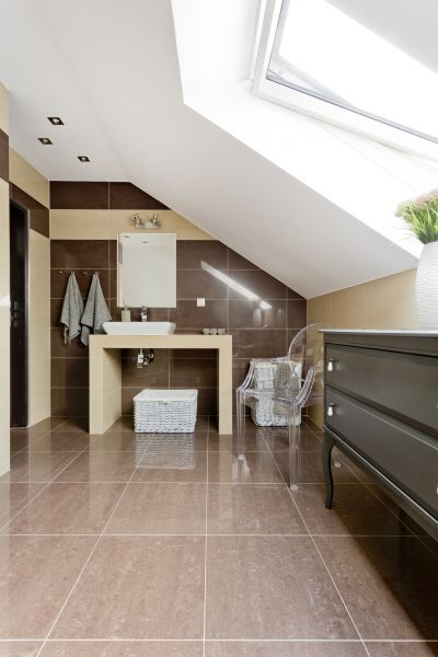 Attic Bathroom Installation in Aurora